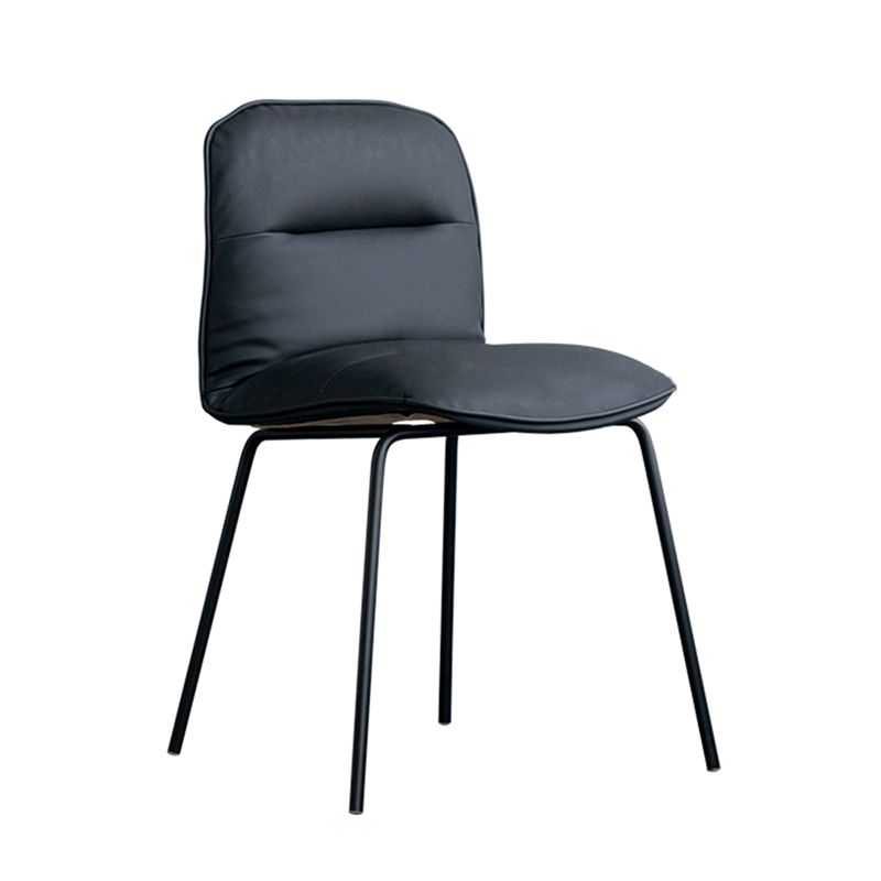 Parsons Dining Room Chair Industrial Upholstered Dining Side Chair