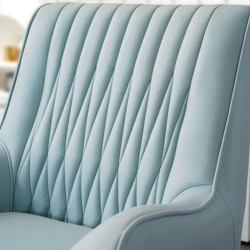 Faux Leather Chair 31.4" L x 27.5" W x 35.4" H Arms Included Chair