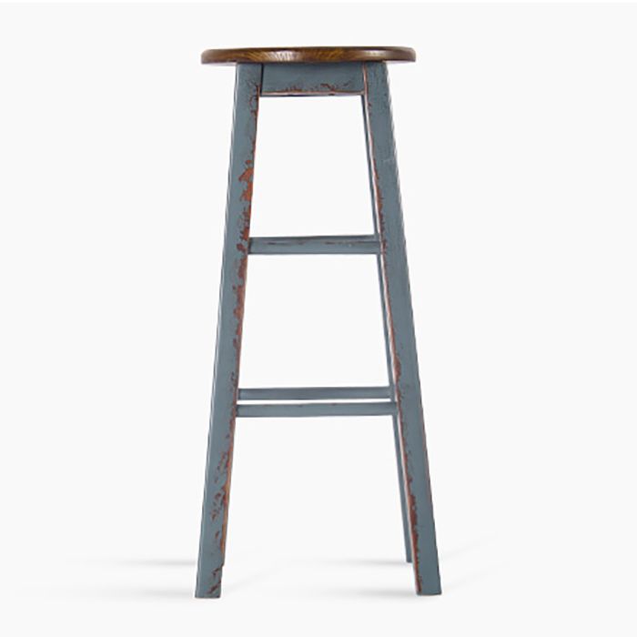 Industrial Style Bar-stool Iron Legs Counter Stool for Kitchen
