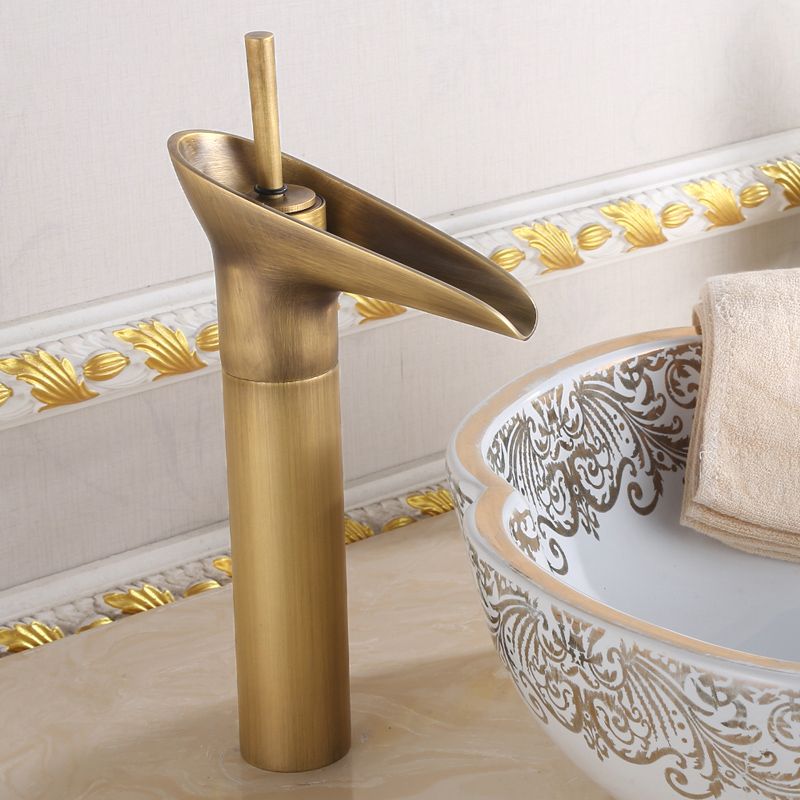Country Wide Spread Bathroom Faucet Lever Vanity Sink Faucet