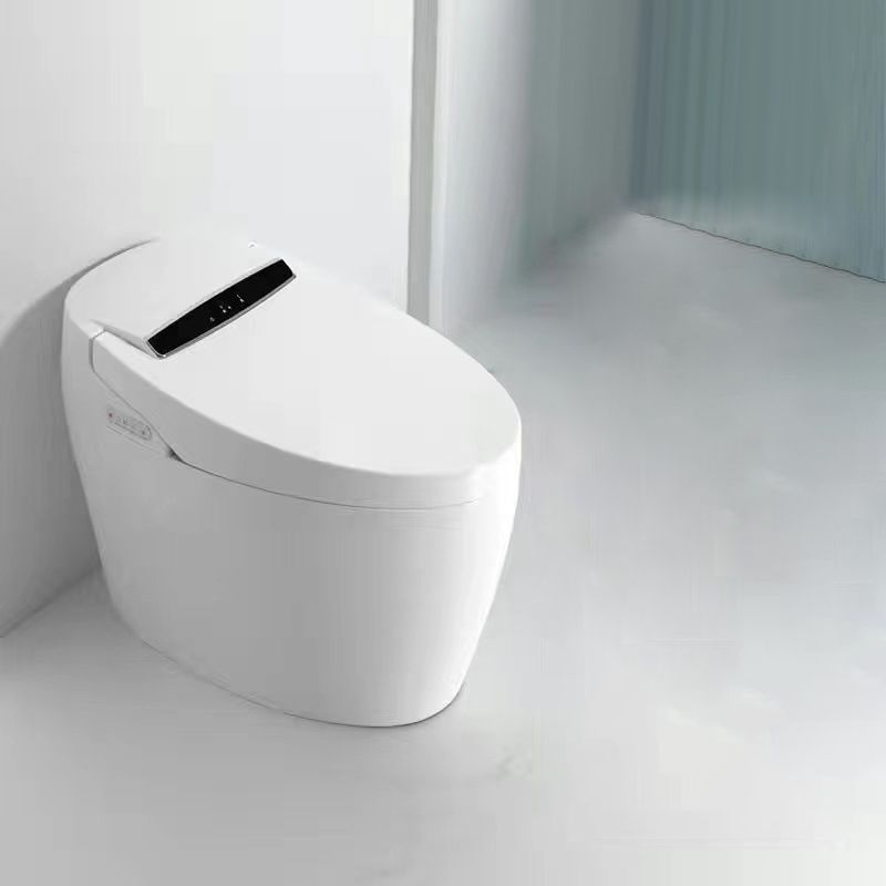 Modern Concealed Tank Toilet Bowl Siphon Jet Toilet with Slow Close Seat for Bathroom