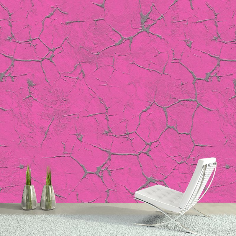 Color Art Resistant Mural Wallpaper Environment Friendly Sleeping Room Wall Mural