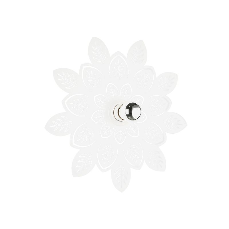 Illuminazione a forma di ferro a forma di foglie Nordic 1 leggero a monte a LED LED Monte lampada per soggiorno