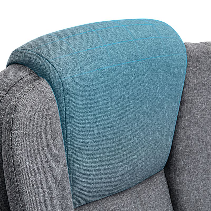 Modern Padded Arms Office Chair No Distressing Ergonomic Chair