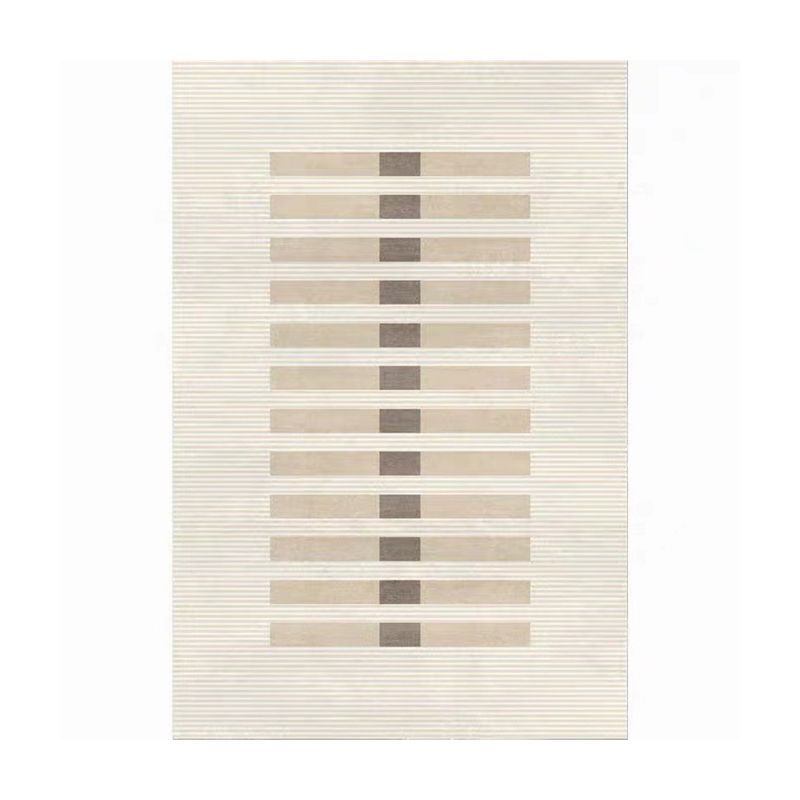 Modern Geometric Abstract Rug Striped Carpet Stain Resistant Indoor Rug for Home