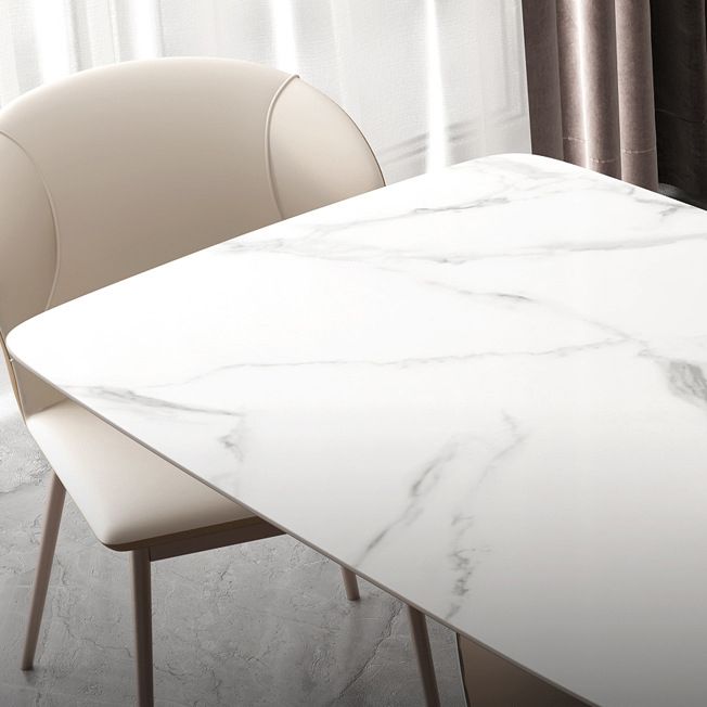 Designer Style Home Dinette Set 1/4/5/6 Pieces Sintered Stone Dining Set