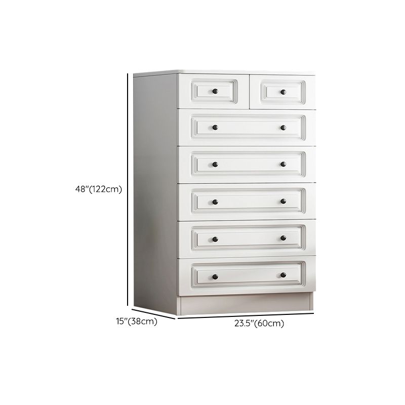 Wooden Dresser Contemporary Storage Chest Dresser for Bedroom