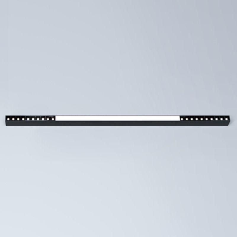 Modern Style Linear Flush Mount Light Metal 1-Light Flush Mount Light Fixture