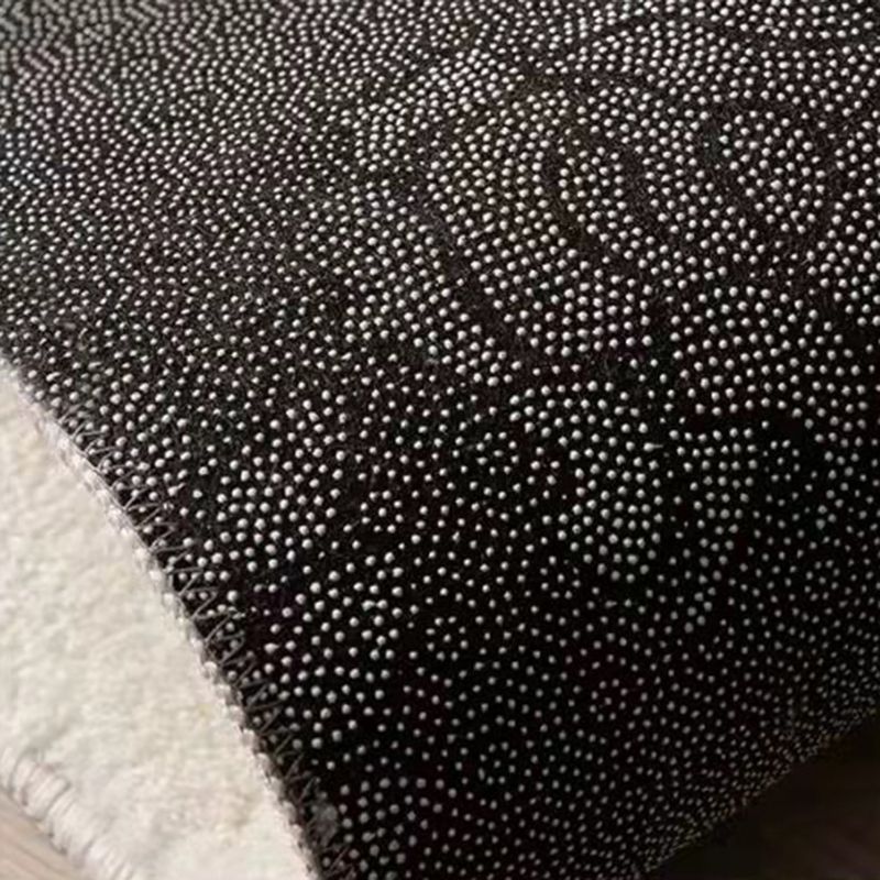 Beige moderner Teppich Polyester Arc Innenteppich nicht rutschfestem Teppich für Wohnkultur