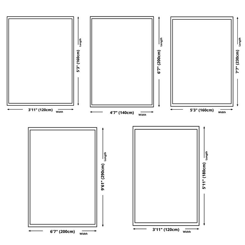 Brown Vintage Rug Polyester Flowers Area Rug Non-Slip Backing Indoor Rug for Living Room