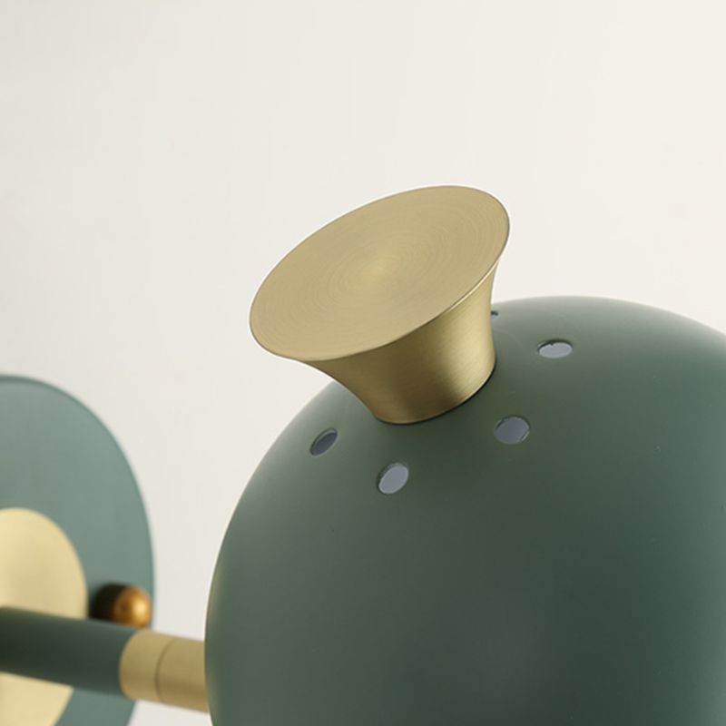Modernism Macaron Wall Light Metal Done Shaded Lighting for Restaurant