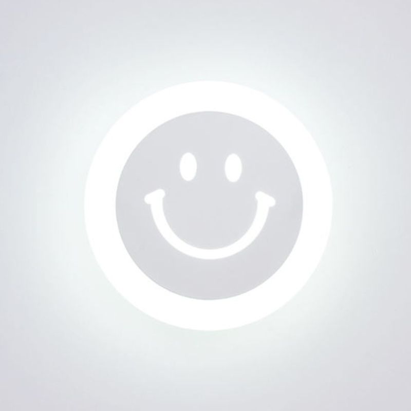 Moderne minimalistische stijl ronde schijf muur licht stonzes acryl sconce lichten voor woonkamer