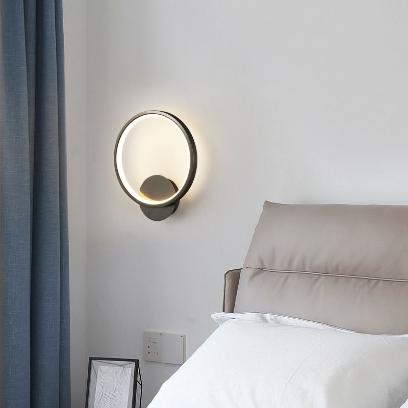 1-Light Sconce Light Modern Metal Sconce Light Fixture for Bedroom