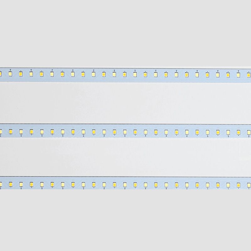 Wood Rectangle Led Pendent in Modern Style 45W Led Suspended Lights for Office Conference Room