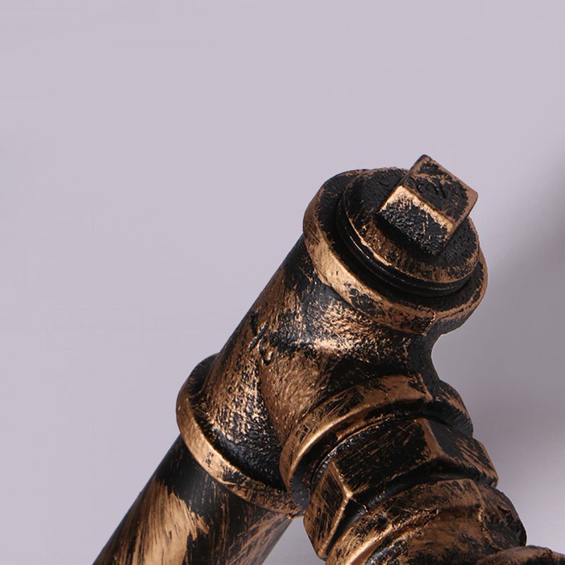 Industrial Loft Vintage Conduit Wall Light Sconces Wrought Iron Wall Mounted Light for Bar