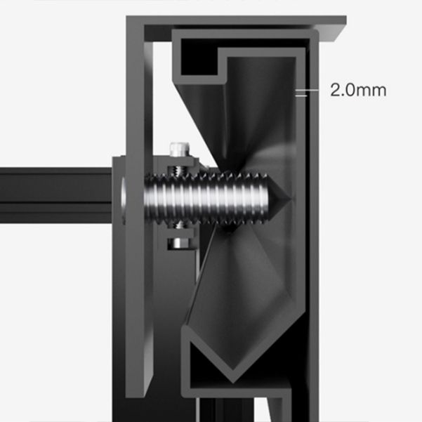 Black Framed Square Shower Enclosure Tempered Glass Shower Stall