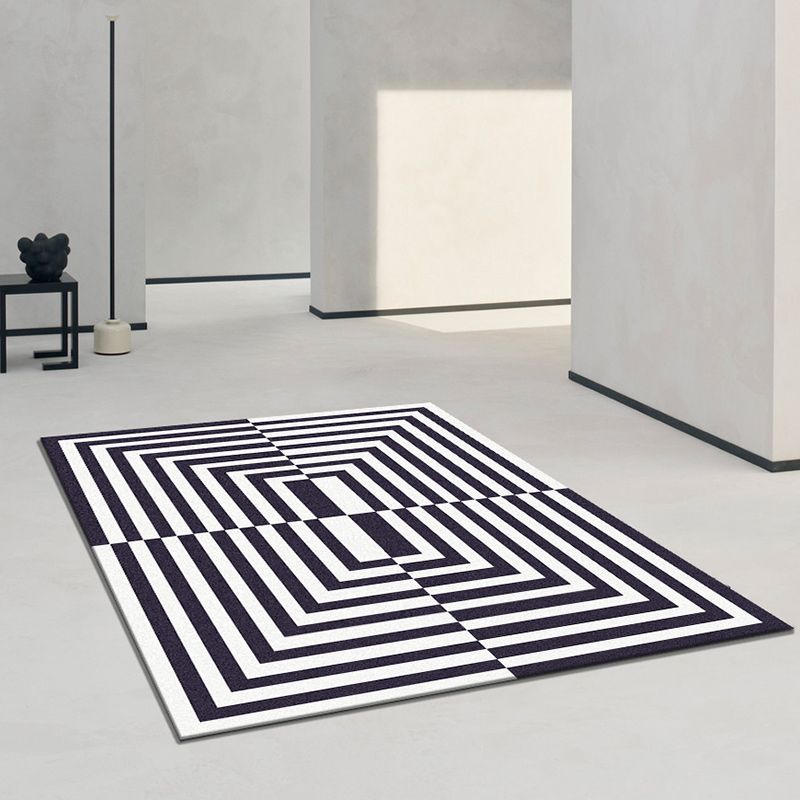 Casual Graphic Printed Rug Polyester Carpet Stain Resistant Area Rug for Home Decoration