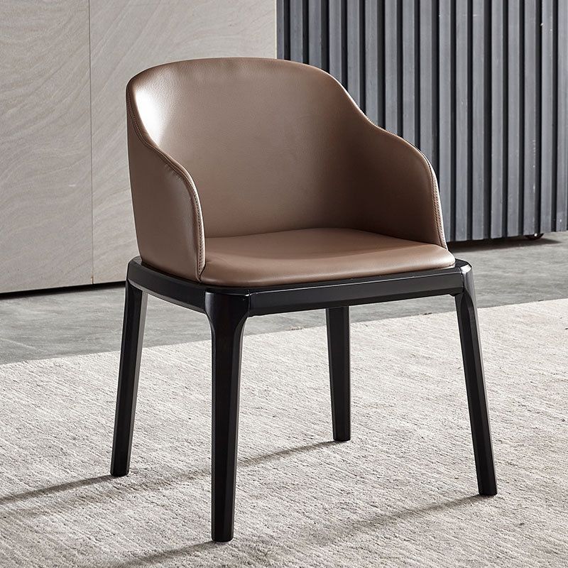 Sedie in legno di cenere in stile glam solido sala da pranzo poltrona per cucina