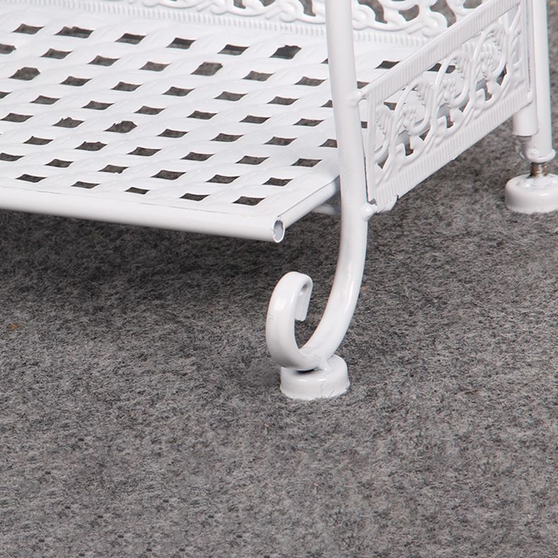 Metal Vertical Book Shelf Etagere Open Shelf Bookcase for Home