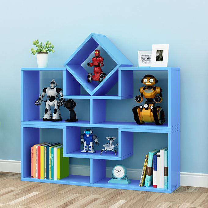 Open Bookcase Bookshelf 7.9" Wide Engineered Wood Bookcase for Office