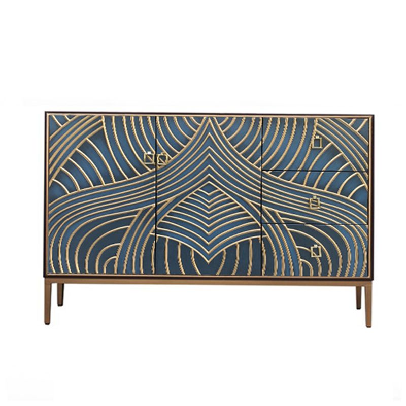 15.6-inch Width Glam Storage Chest Dresser Solid Wood Dresser