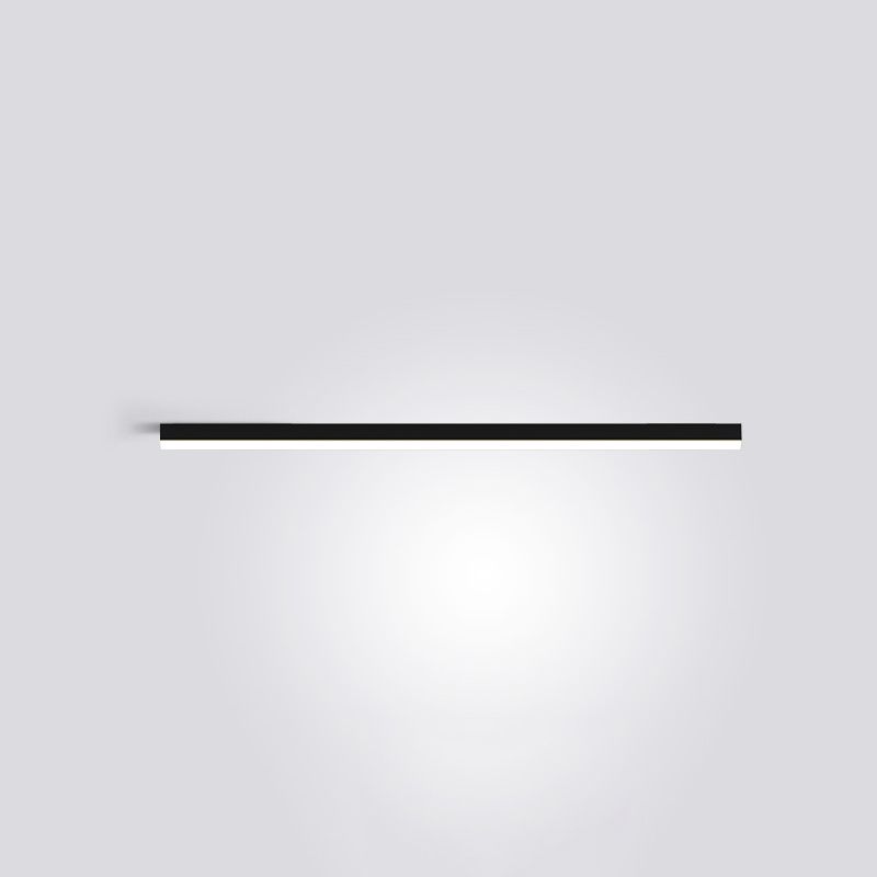 Forme linéaire en métal Lumière Lumière moderne à 1 lumière LED FUX MONT ARRIVANT