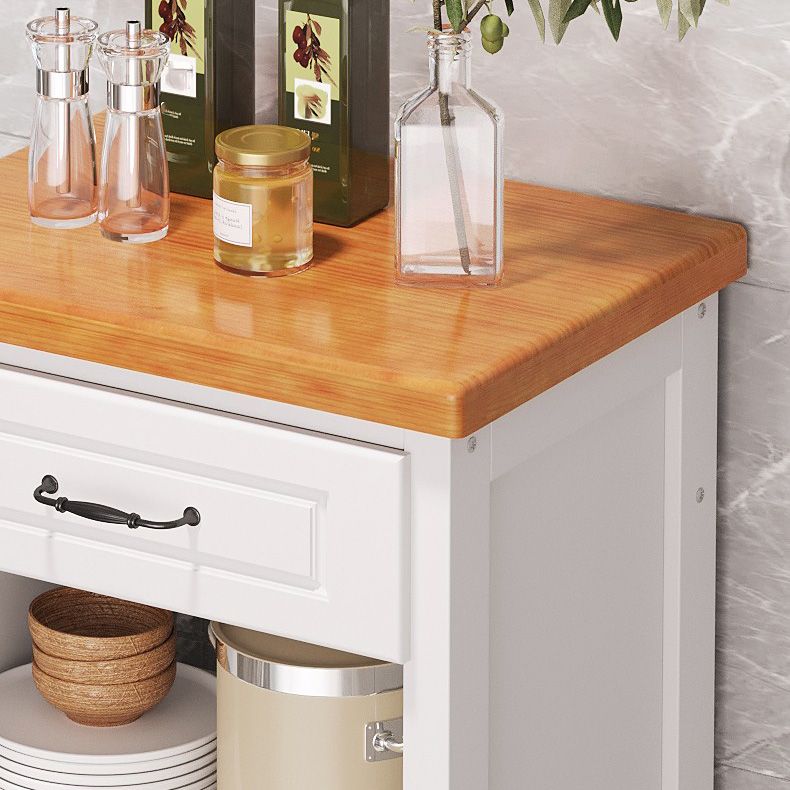Modern Home Dining Kitchen Island Table Rectangular Prep Table