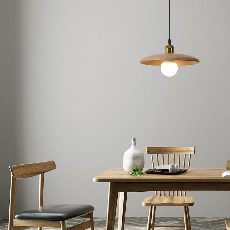 Lampada a sospensione a sospensione a sospensione moderna a sospensione a sospensione in legno.
