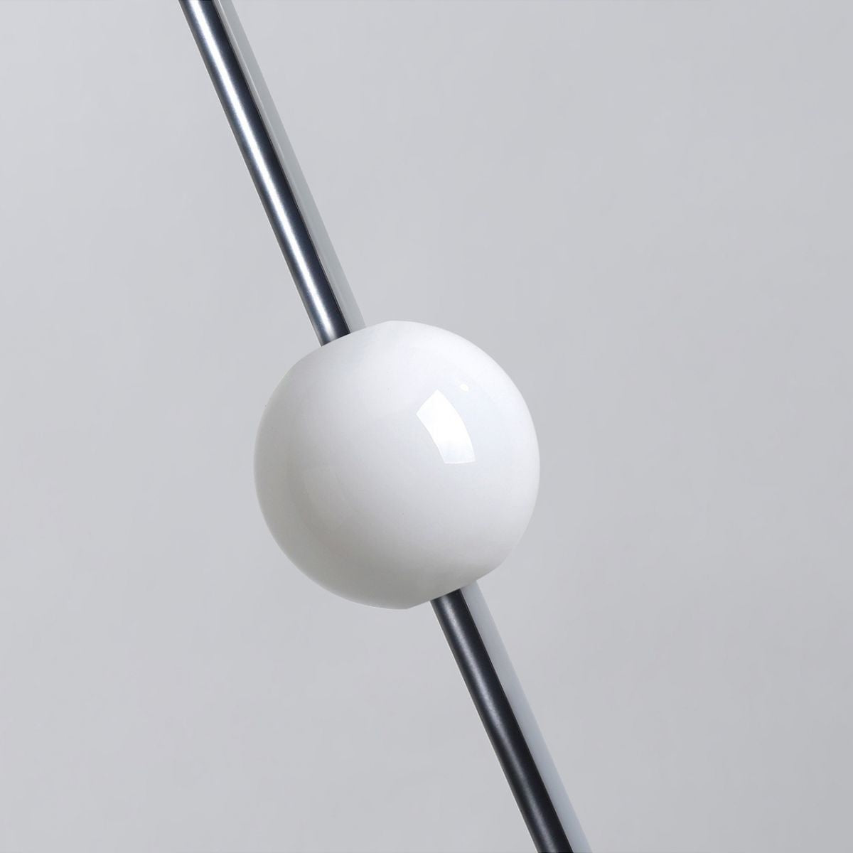 Tube Suspended Light Ceiling Modern Style Warm Light Hanging Light for Bedroom