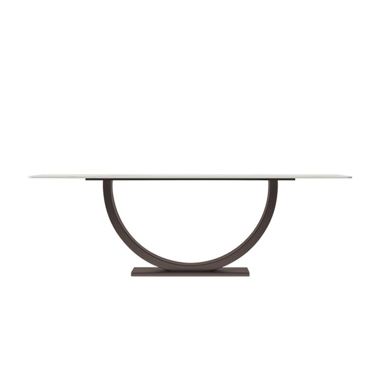 Modern Rectangle Sintered Stone Dining Table Set 1/2/4/5/7 Pieces Dining Set