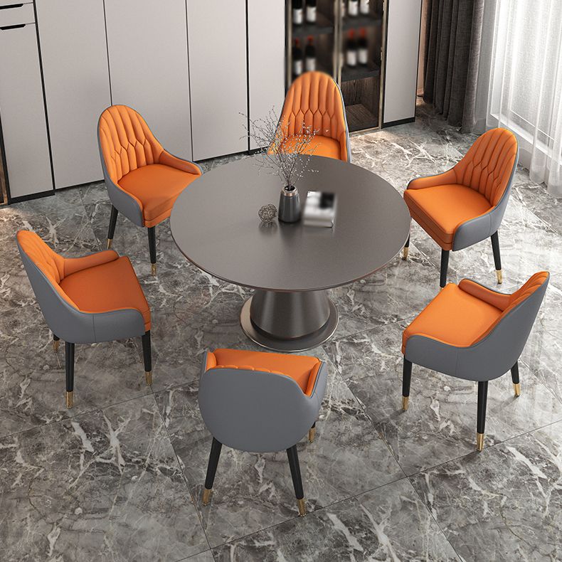 Glamholz Esszimmerstühle gepolsterte Armstühle für das Restaurant