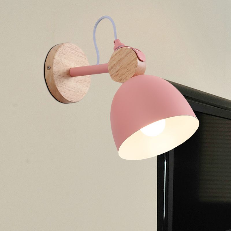 MOLTO MOLTO DOMA DOME SCONCE SOGGIORO ANGOLO REGOLABILE 1 Luce da parete in stile Nordico