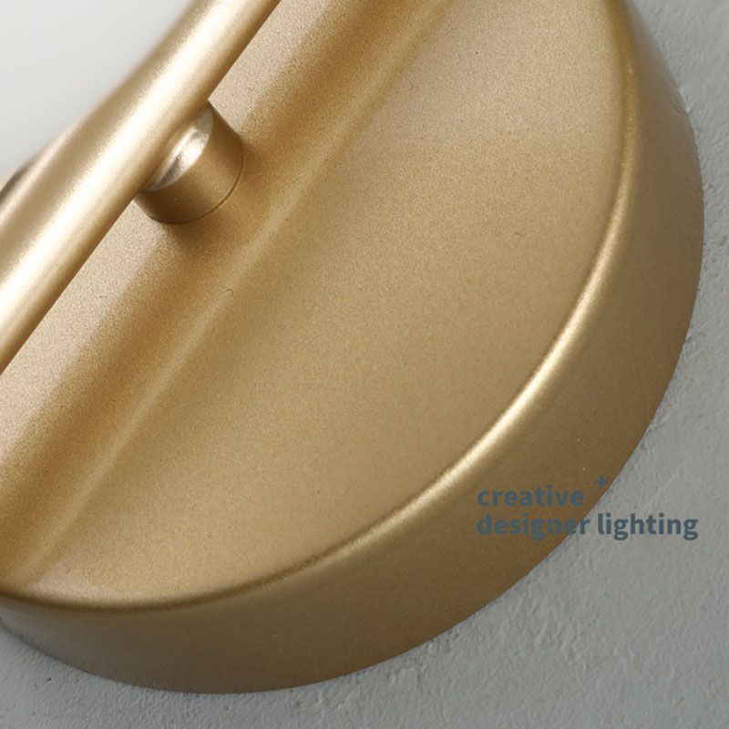 Iluminación de pared de cuello de vidrio de vidrio Lucinación de pared de estilo nórdico lámpara de luz para dormitorio para dormitorio