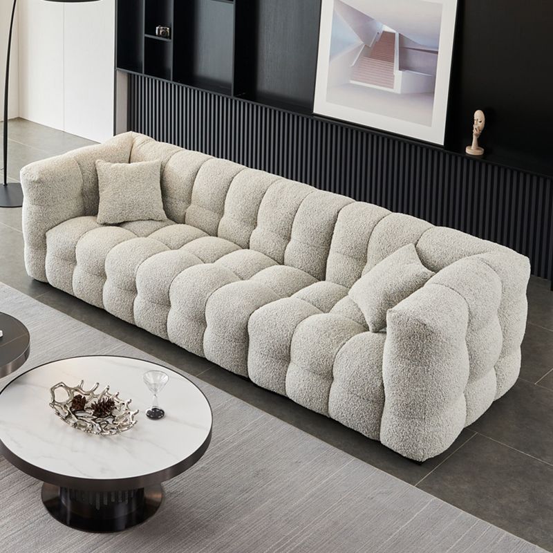 Contemporary Living Room Square Arm Tight Back Standard Seating