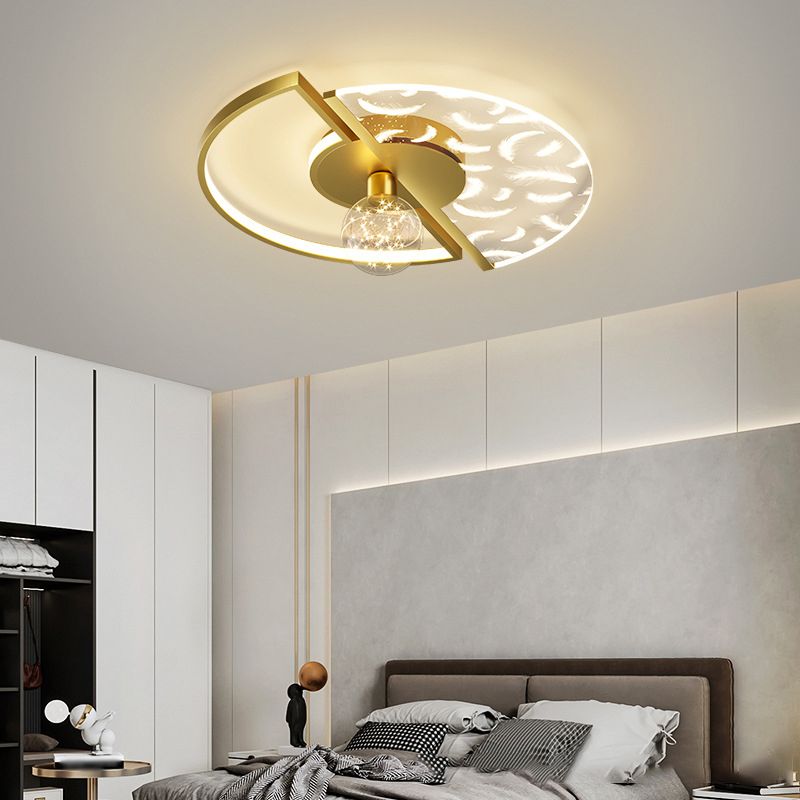 Nordic Style Ceiling LED Light Fixture Warm Room Light Creative Shop Light Bedroom Light