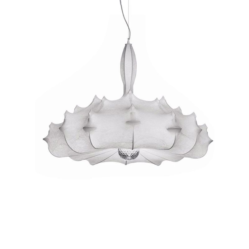 Schattierte Wohnzimmer Decken Deckenpendelleuchte Leichtmodell Designer Anhängerleuchte in Weiß