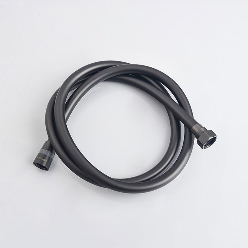 Wall Mounted Metal Tub Filler Double Handles Waterfall Tub Faucet Trim