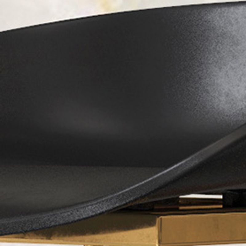 Modern Backrest Counter Stool Iron Cafe Bar Stool with Acrylic Seat