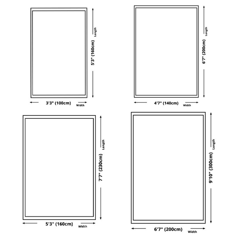 Apricot Abstract Carpet Polyester Modern Area Rug Non-Slip Backing Indoor Rug for Home Decor