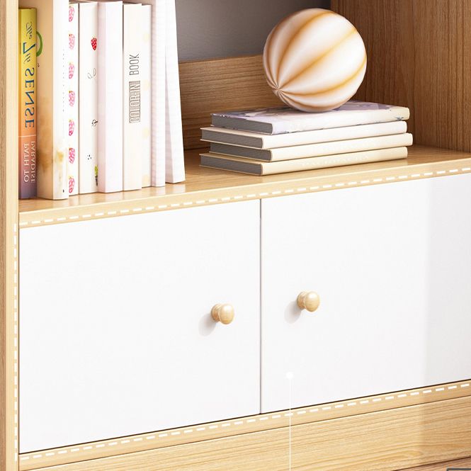 Modern Style Bookshelf Engineer Wood Bookcase for Home Study Room