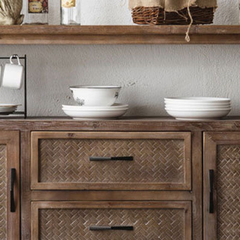 American Traditional Storage Chest Distressed Wood Storage Chest