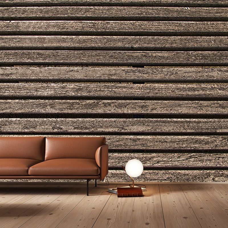 Mural for Bedroom Wood Grain Wallpaper Decor Waterproofing, Custom Print