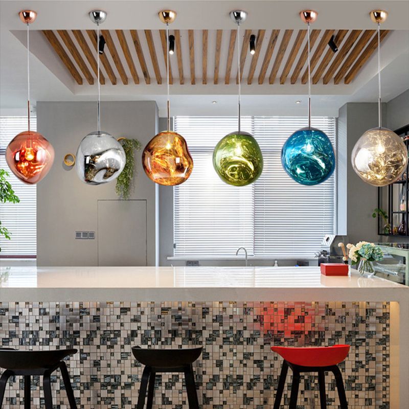 Lava Globe Hanging Light Novel minimalistische Acryl 1-Licht-Anhänger für das Restaurant