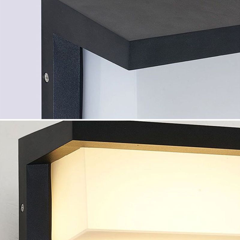 Modern Minimalist Style Wall Light Sconces Acrylic 1 Light Wall Lights for Outside Wall