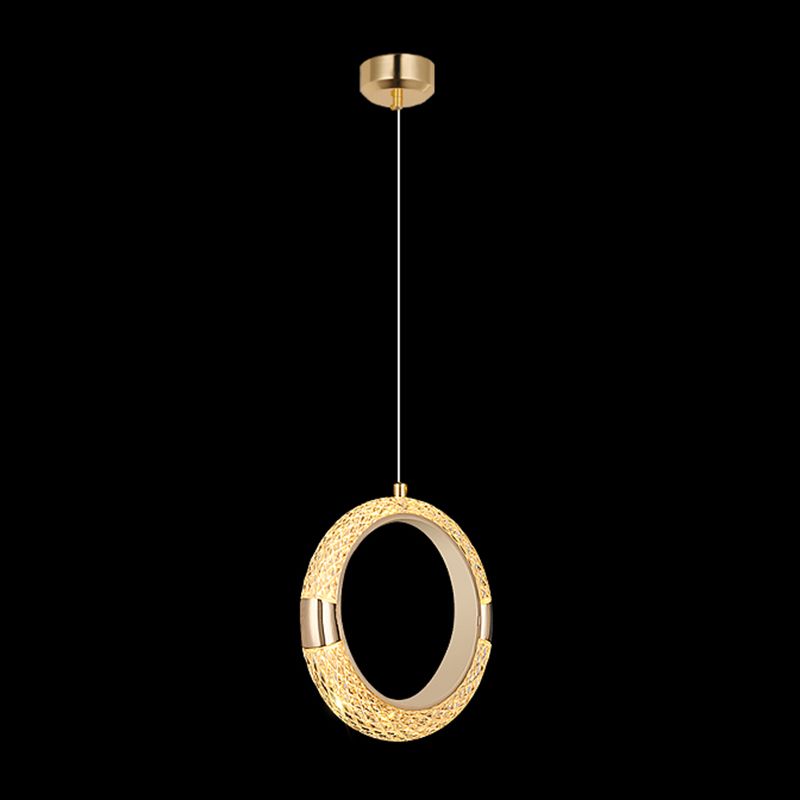 Cirkel hangende lichten moderne stijl metalen hangende verlichtingsarmaturen