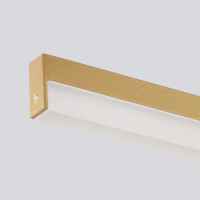 Modern Minimalist Style Linear LED Bathroom Vanity Light Fixtures Acrylic Vanity Wall Light Fixtures