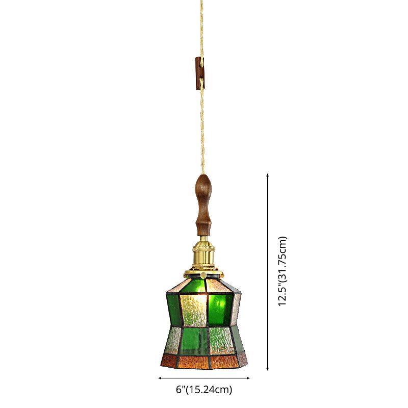 Konische hängende Leuchten 1 hellfleckiges Glas-Pendel-Leuchten-Leuchten-Leuchten