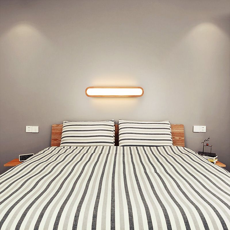 Sfonde a parete a filo oblungo semplicità LED LED Montata a parete con diffusore acrilico per corridoio