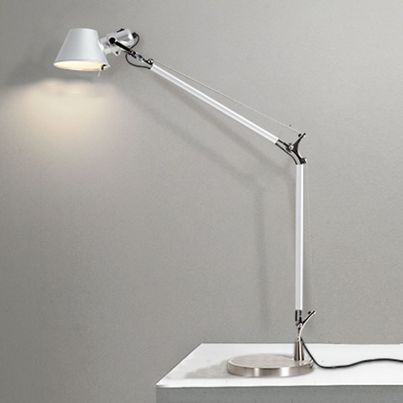 Bell-shaped Adjustable Mechanical Desk Lamp Modern Table Lamp for Bedroom