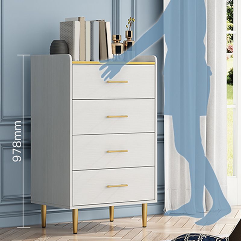 16.5-inch W Storage Chest Modern Storage Chest Dresser with 4/5/6 Drawers